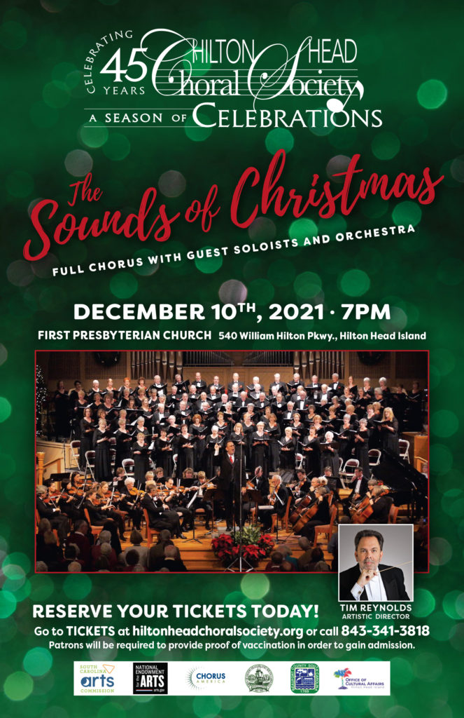 Hilton Head Choral Society’s Celebrate Christmas Sounds of Christmas