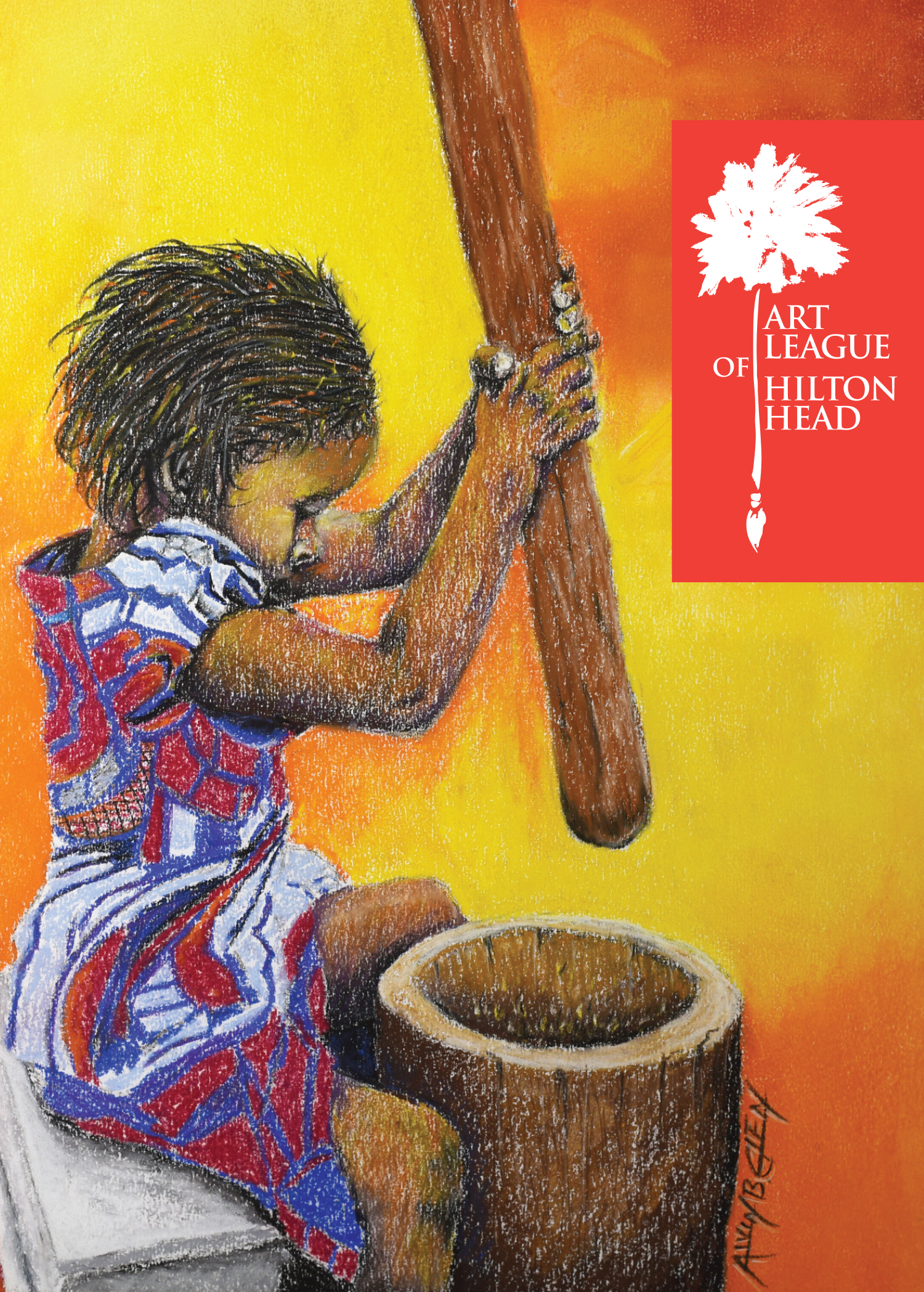 Rice, Ghana, Charleston, the World, an exhibit of soft pastels by Lowcountry artist Alvin B. Glen