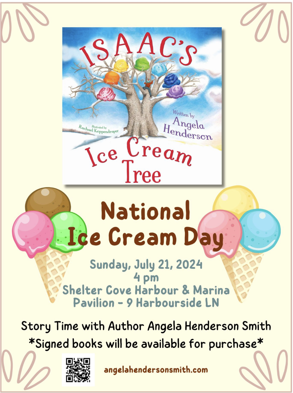 National Ice Cream Day Story Time