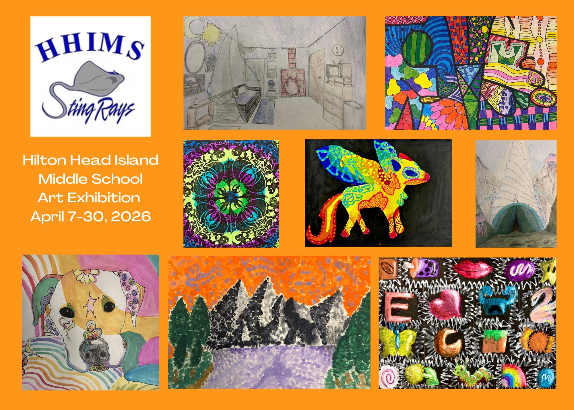 2026 Hilton Head Island Middle School Art Exhibition  – 1